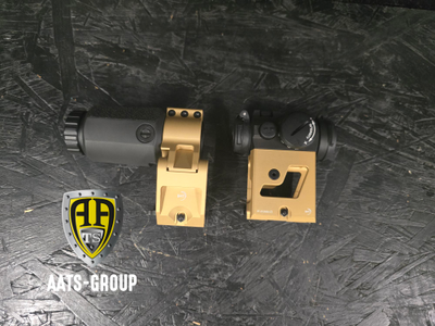 OCCASION Rotpunktvisier Aimpoint Micro T-2MOA + Magnifier Aimpoint - Zustand neuwertig
