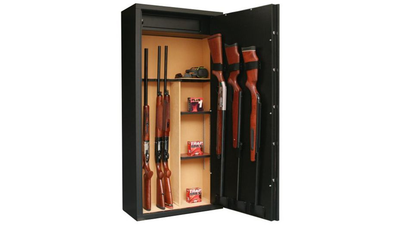 Waffentresor Infac Sentinel SD14 - für 7+3 Waffen + Tablare / ohne Tablare für 11+3 Waffen - 150 x 70 x 33 cm, 90 kg