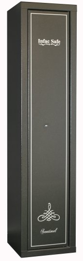 Waffentresor Infac SD7 - 6+1 Langwaffen mit ZF - 150 x 35 x 33 cm, 53 kg