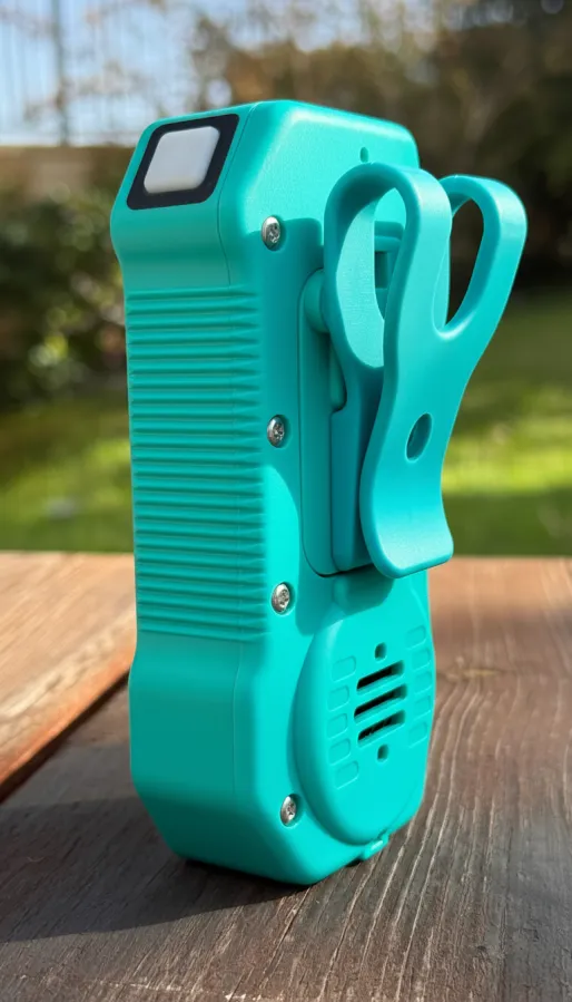 Shot Timer Double-Alpha EDGE - Dark Grey / Teal, Bild 5