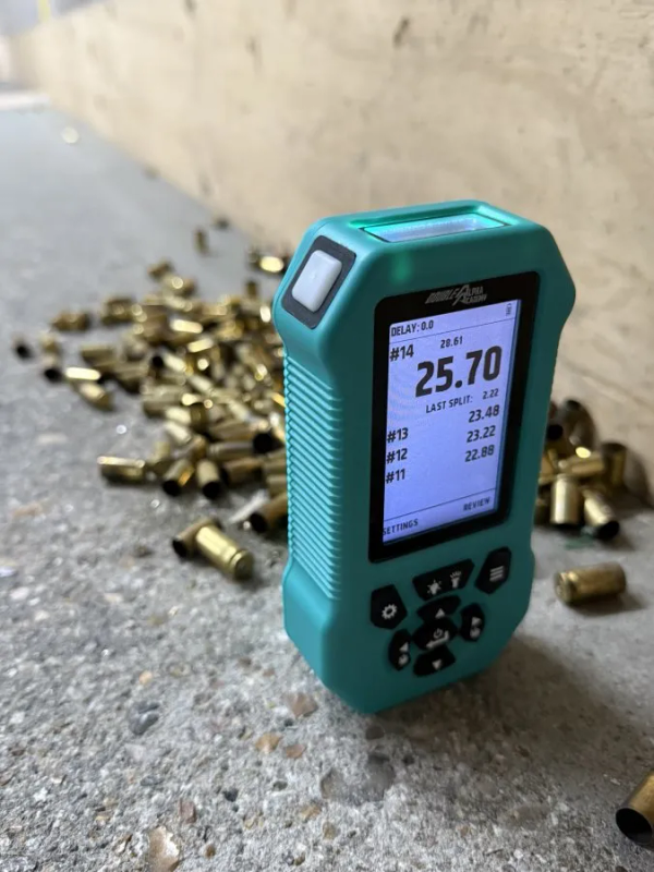 Shot Timer Double-Alpha EDGE - Dark Grey / Teal, Bild 8