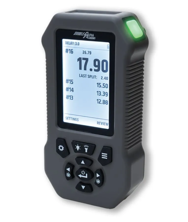 Shot Timer Double-Alpha EDGE - Dark Grey / Teal, Bild 2