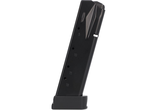 Magazin SIG SAUER P226 PREMIUM EXTENDED MAGAZINE 9mm Para - schwarzes Basepad - 20 Schuss, Bild 2