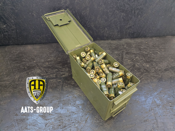 Flintenlaufpatrone Baschieri & Pellagri Target Slug 28g 12/65 - VE 200 Schuss in Natokiste, Bild 1
