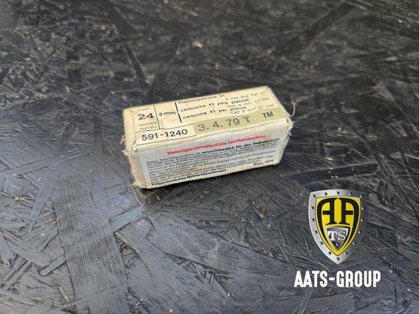 Pistolenpatrone Ruag Pist Pat 41 Taschenmunition 9mm Para VE 24 Schuss, Bild 1