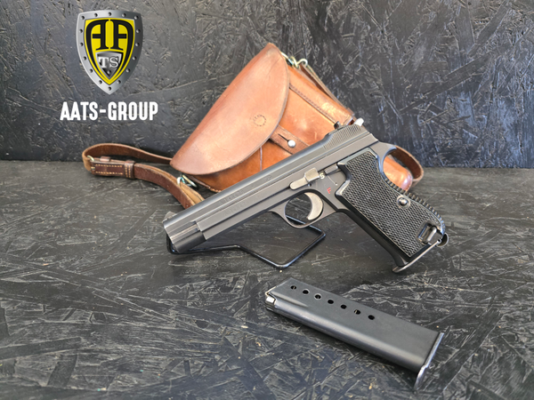 OCCASION Pistole SIG P49 (P210-2) 9mm Para - Zustand 1, Bild 1