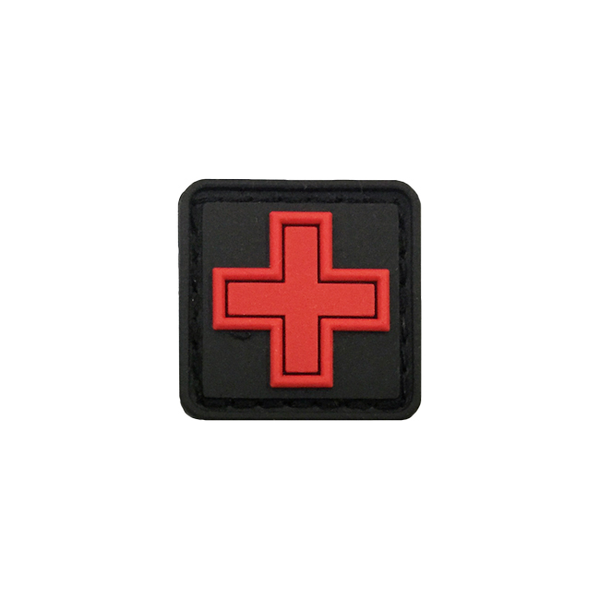 Patch PITCHFORK SYSTEMS Medic Cross - Rot, Bild 1