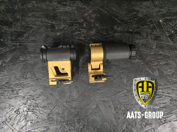 OCCASION Rotpunktvisier Aimpoint Micro T-2MOA + Magnifier Aimpoint - Zustand neuwertig, Bild 2