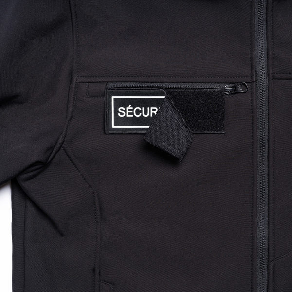 Hardshell Parka A10 Equipment SÉCU-ONE WF 150 flap Sécurité Privée  - Schwarz, Bild 6