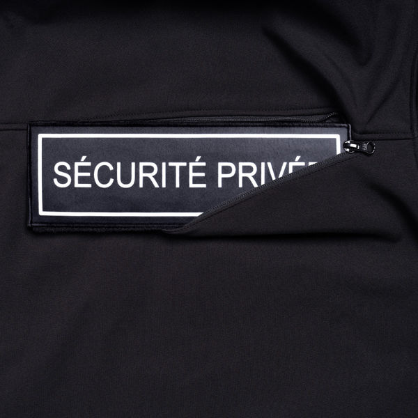 Hardshell Parka A10 Equipment SÉCU-ONE WF 150 flap Sécurité Privée  - Schwarz, Bild 7