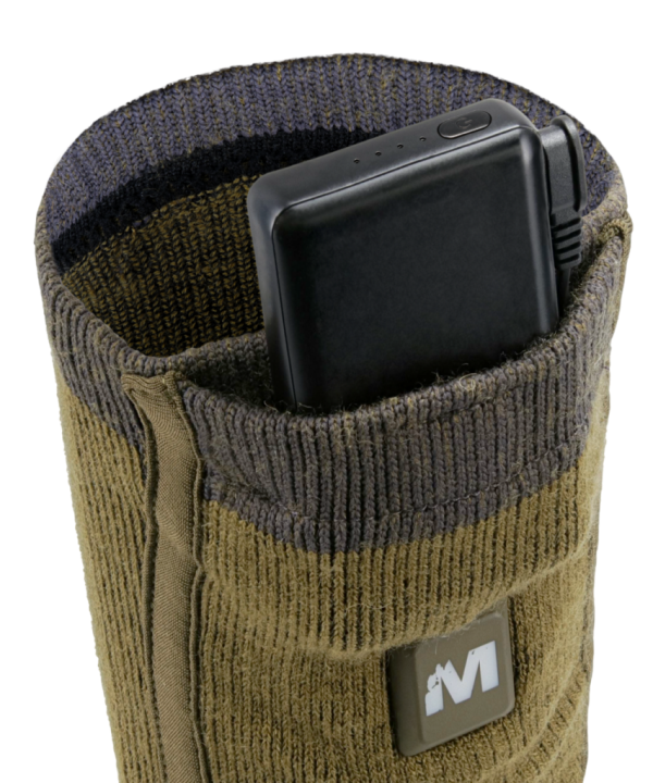 Beheizbare Socken Muddy Nucleus - Brown Clay, Bild 4