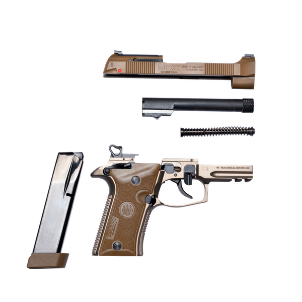Pistole Beretta 80X Cheetah Tactical FDE .380 ACP - mit Gewindelauf, Bild 4