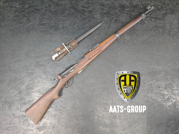 OCCASION Repetierbüchse W+F Karabiner 11 mit nummerngleichem Bajonett 7.5x55 (GP11) - Zustand 2, Bild 1