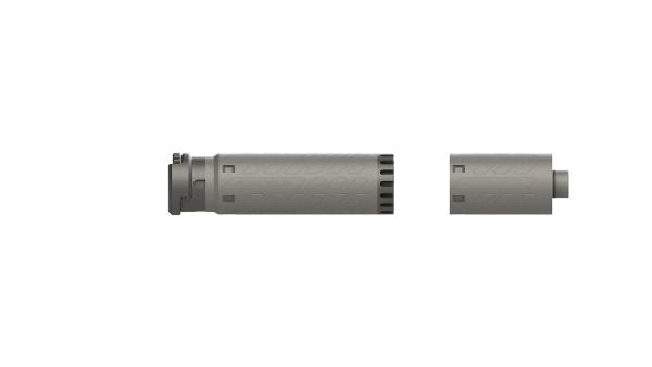 Schalldämpfer B&T RBS PRINT-X SQD-XM (3-Lug Schnittstelle) 9mm Para - Titan, Bild 2