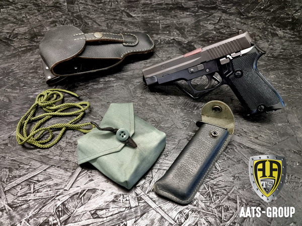 OCCASION Pistole SIG P75 9mm Para - Set mit Holster, Zusatzmagazin und Putzzeug - Zustand neuwertig, Bild 4