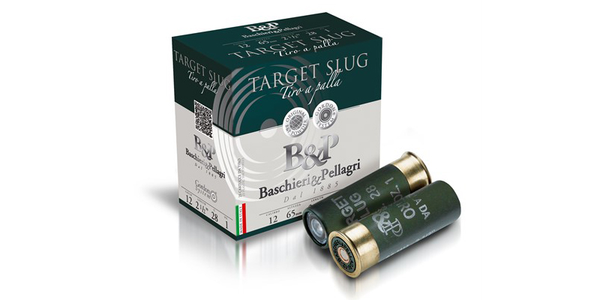 Flintenlaufpatrone Baschieri & Pellagri Target Slug 28g 12/65 - VE 25 Schuss, Bild 1