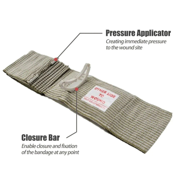 Israelischer Druckverband Rhino Rescue Emergency Bandage 6", Bild 1