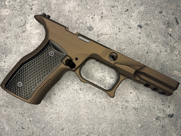 Griffmodul Sharps Bros. für Springfield Armory ECHELON - Midnight Bronze Cerakote / Aluminium-Griffschalen Schwarz, Bild 1