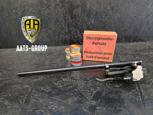OCCASION Einzellader Lienhard Sturmgewehr 57 Trainingsaufsatz 4mm Randfeuer - Zustand 2, Bild 1