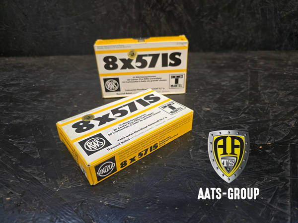 Büchsenpatrone RWS Teilmantel-Rundkopf-Geschoss, 12.7g 8x57 IS VE 20 Schuss, Bild 1