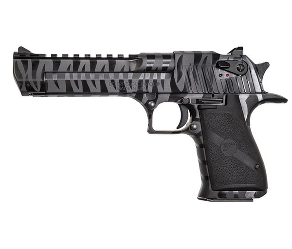 Pistole Magnum Research Desert Eagle Mark XIX 6" .50 AE - Schwarz mit Tiger Stripes, Bild 1