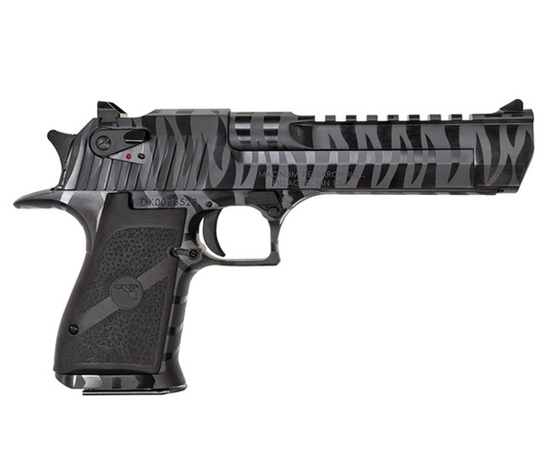 Pistole Magnum Research Desert Eagle Mark XIX 6" .50 AE - Schwarz mit Tiger Stripes, Bild 2