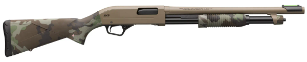 Vorderschaftrepetierflinte Winchester SXP Defender 18" 12/76 - Woodland Flat Dark Earth - 5 Schuss, Bild 2