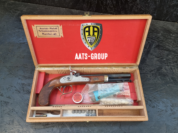 OCCASION Perkussionspistole J+S Hawken Unbekannt .45 - Zustand neuwertig bis 1, Bild 1