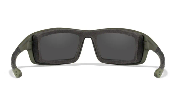 Schutzbrille WILEY X WX GRID - Gläser: CAPTIVATE Polarisierend Grau - Gestell: Matt Armee Grün, Bild 3
