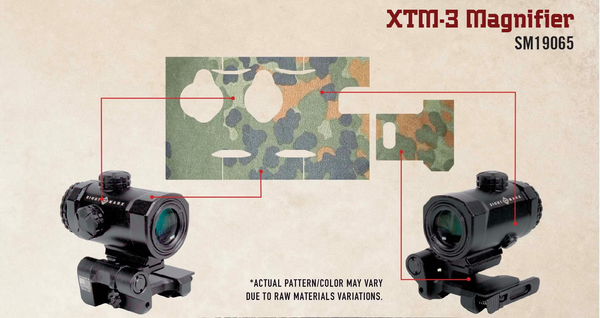 Skin Sightmark - für XTM-3 Magnifier - Flecktarn, Bild 2