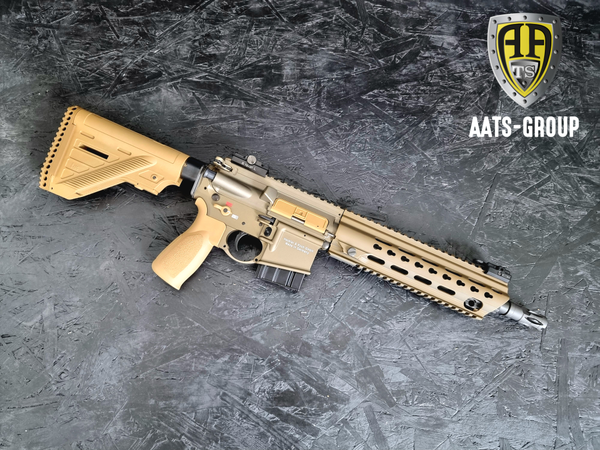 OCCASION Selbstladebüchse Heckler & Koch MR223 11" Tan (RAL 8000) .223 Rem. - Zustand neuwertig/ungeschossen, Bild 2