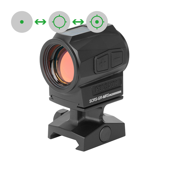 Reflexvisier HOLOSUN SCRS-GR-MRS mit grünem Wechselabsehen, Bild 1