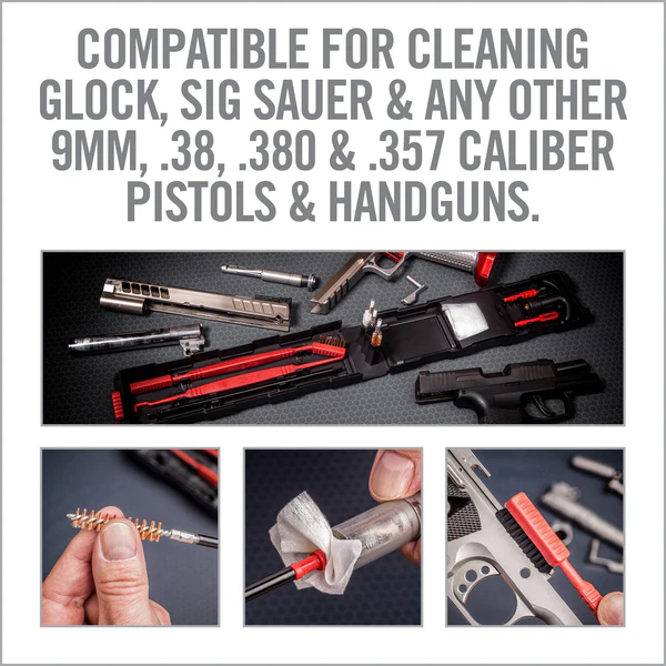 Reinigungsset REAL AVID Prime-9 9mm Handgun Cleaning Kit –  für 9mm / .357 / .38, Bild 7