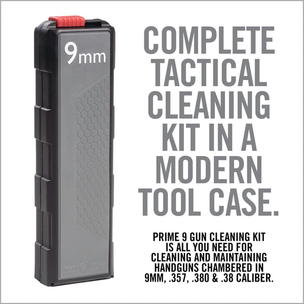 Reinigungsset REAL AVID Prime-9 9mm Handgun Cleaning Kit –  für 9mm / .357 / .38, Bild 2