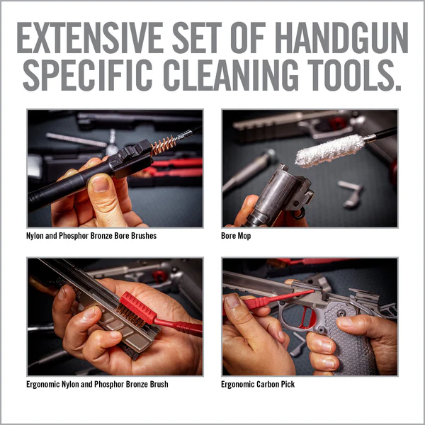 Reinigungsset REAL AVID Prime-9 9mm Handgun Cleaning Kit –  für 9mm / .357 / .38, Bild 6