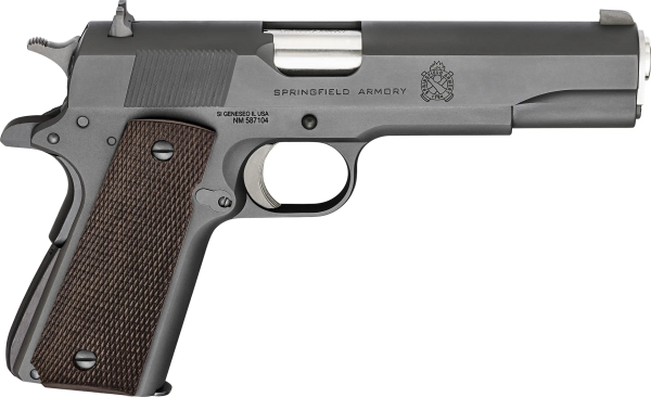 Pistole Springfield Armory 1911 MIL-SPEC Defend Your Legacy Series 5" .45 ACP - Schwarz/Parkerized, Bild 1