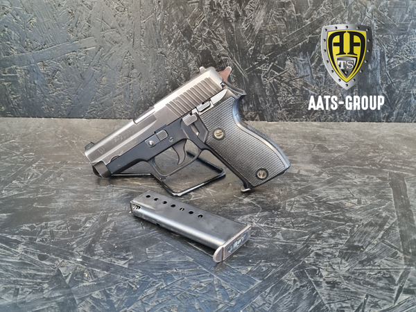 OCCASION Pistole SIG SAUER P225 (Kantonspolizei Basel Stadt) 9mm Para - Zustand 2, Bild 1