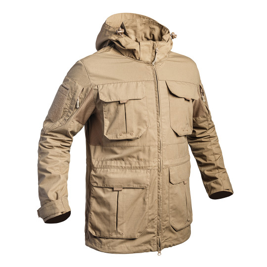 Einsatzjacke A10 Equipment FIGHTER lang - Tan, Bild 2