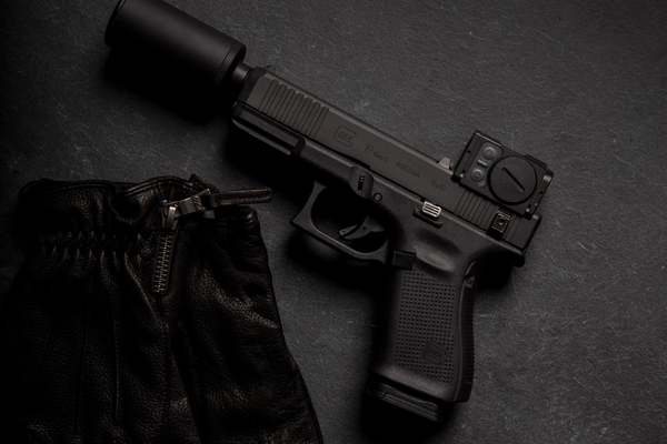 Hush Puppy Set B&T - Pistole GLOCK 19 Gen5 9mm Para & B&T Hush Puppy Schalldämpfer & Aimpoint ACRO P-2, Bild 2