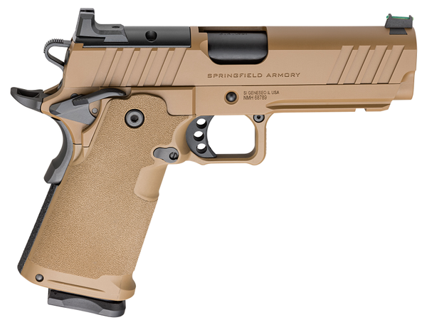 Pistole Springfield Armory 1911 DS PRODIGY AOS 4.25" 9mm Para - Coyote Brown, Bild 1