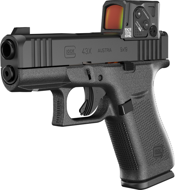 Pistole GLOCK 43X A-CUT COA Combo 9mm Para - Set mit Aimpoint COA, Bild 2