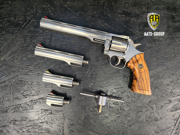 OCCASION Revolver Dan Wesson Mod. 715-V - Set mit 3 Zusatzläufen .357 Mag. - Zustand neuwertig/ungeschossen, Bild 1