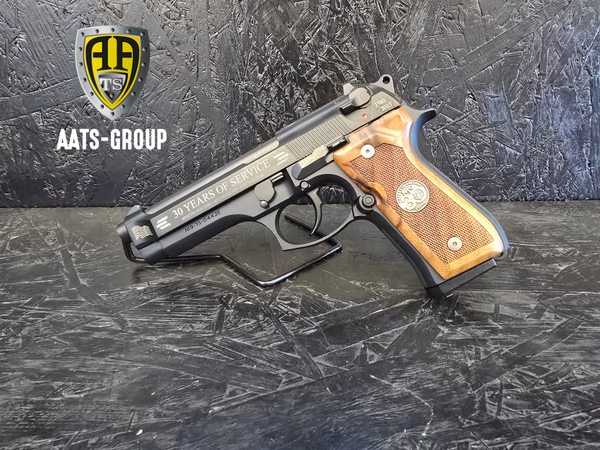 OCCASION Pistole Beretta Mod. 92 M9 30 YEARS OF SERVICE 9mm Para - Zustand neuwertig/ungeschossen, Bild 2