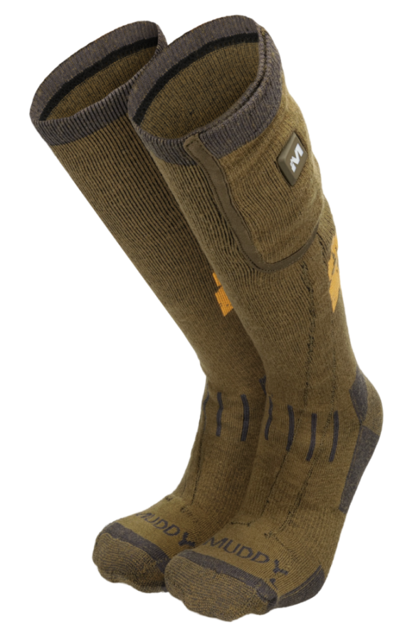 Beheizbare Socken Muddy Nucleus - Brown Clay - Grösse 40-42, Bild 1