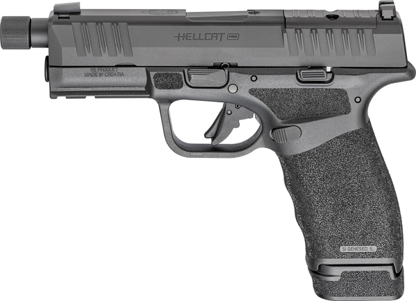 Pistole Springfield Armory HELLCAT PRO OSP 9mm Para - Schwarz - mit Gewindelauf, Bild 1