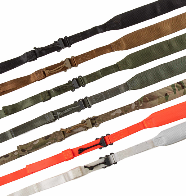 Zweipunkt-Trageriemen VIKING TACTICS Wide Padded Sling - Schwarz / Coyote / Multicam / Blaze Orange, Bild 2