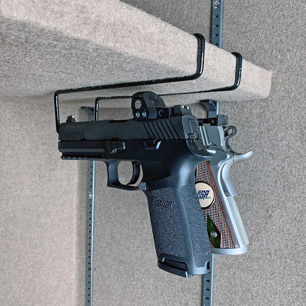 Aufbewahrungshalter für Kurzwaffen mit Optik GUN STORAGE SOLUTIONS - Regalhalterung (2er Set), Bild 3
