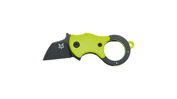 Mini-Klappmesser FOX KNIVES Mini-TA - schwarze Klinge - Hellgrün, Bild 1