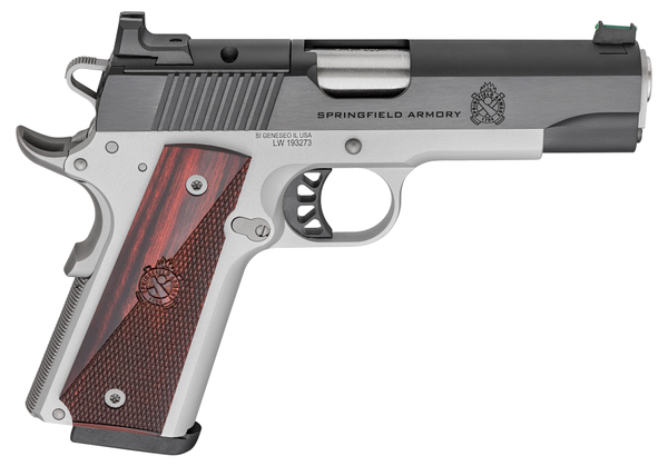 Pistole Springfield Armory 1911 RONIN AOS 4.25" 9mm Para - Blued / Satin Aluminum, Bild 2
