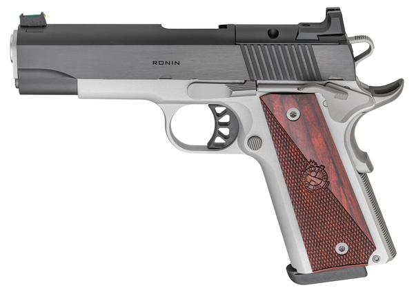 Pistole Springfield Armory 1911 RONIN AOS 4.25" 9mm Para - Blued / Satin Aluminum, Bild 1